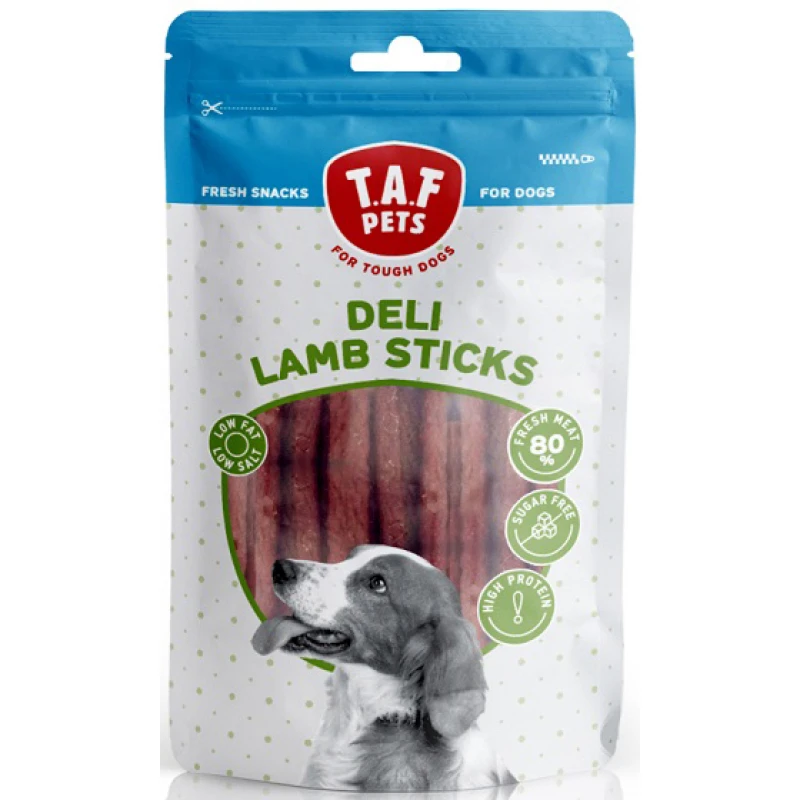 Λιχουδιές Σκύλου Taf Pets Fresh Dog Treats Deli Lamb Sticks 75gr ΣΚΥΛΟΙ