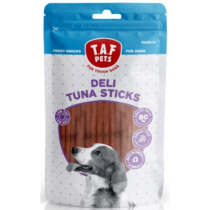 Λιχουδιές Σκύλου Taf Pets Fresh Dog Treats Deli Tuna Sticks 75gr ΣΚΥΛΟΙ