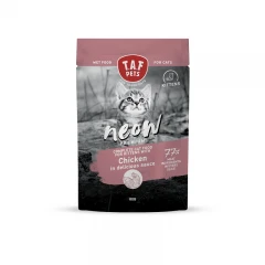Υγρή Τροφή Γάτας Taf Neow Kitten Premium Wet Food Chicken με Κοτόπουλο 80gr