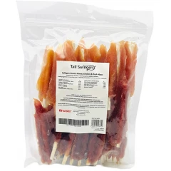 Λιχουδιά Σκύλου Tailswingers Collagen Leaves Mixed Κοτόπουλο & Πάπια 40τμχ
