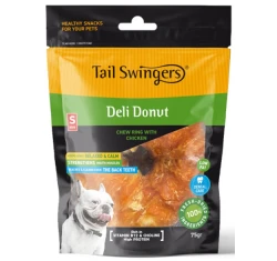 Λιχουδιά Σκύλου Tailswingers Deli Donut with Chicken Small 8cm, 1τμχ 75gr Λιχουδιά Σκύλου Tailswingers Deli Donut with Chicken Small 8cm, 1τμχ 75gr