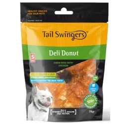 Λιχουδιά Σκύλου Tailswingers Deli Donut with Chicken Small 8cm, 1τμχ 75gr Λιχουδιά Σκύλου Tailswingers Deli Donut with Chicken Small 8cm, 1τμχ 75gr