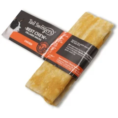 Λιχουδιά Σκύλου Tailswingers Flat με Κολλαγόνο 13.5cm Κοτόπουλο (2τμχ x 35gr)