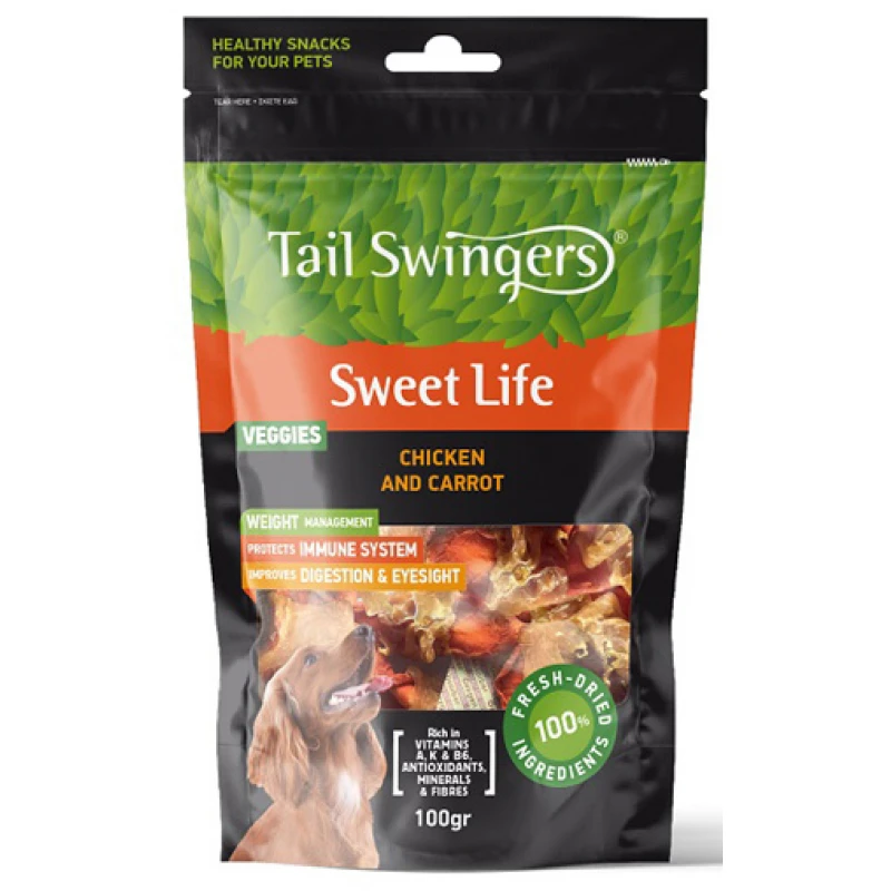 Λιχουδιές Pet Interest Tailswingers Carrot with Chicken 100gr Σκύλοι Λιχουδιές Pet Interest Tailswingers Carrot with Chicken 100gr Σκύλοι