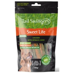 Λιχουδιές Pet Interest Tailswingers Stripes Spinach with Chicken 100gr Λιχουδιές Pet Interest Tailswingers Stripes Spinach with Chicken 100gr