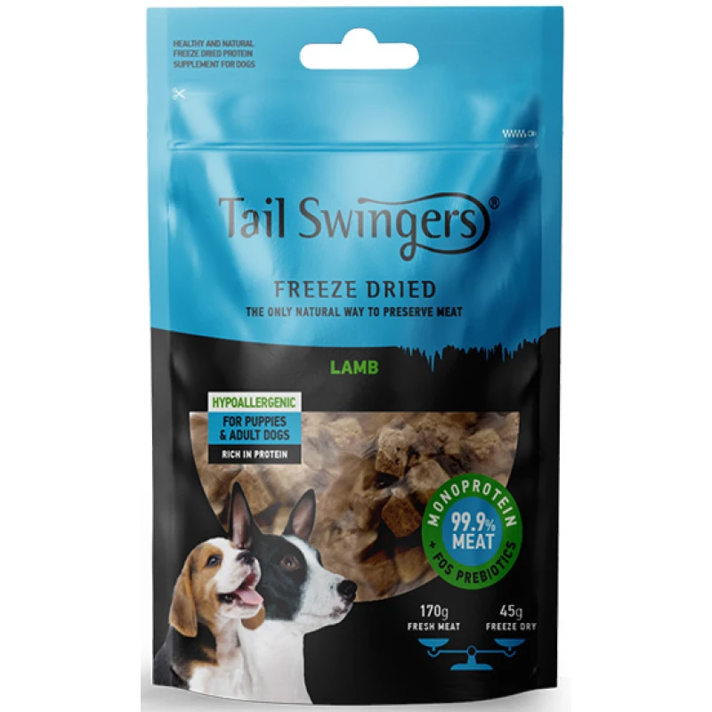Λιχουδιές Σκύλου Tailswingers Freeze Dried Pure Lamb 45gr Σκύλοι Λιχουδιές Σκύλου Tailswingers Freeze Dried Pure Lamb 45gr Σκύλοι