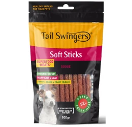 Λιχουδιές Σκύλου Tailswingers Goose Soft Sticks 100gr Λιχουδιές Σκύλου Tailswingers Goose Soft Sticks 100gr