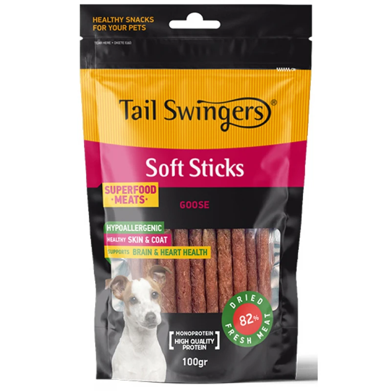 Λιχουδιές Σκύλου Tailswingers Goose Soft Sticks 100gr Σκύλοι Λιχουδιές Σκύλου Tailswingers Goose Soft Sticks 100gr Σκύλοι