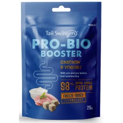 Συμπλήρωμα Διατροφής Tailswingers F.D. Pro-bio Booster Chicken & Yogurt 25gr