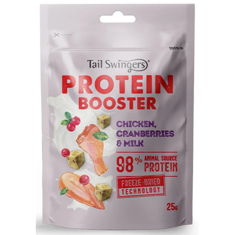 Συμπλήρωμα Διατροφής Tailswingers F.D. Protein Booster Chicken, Cranberries & Milk 25gr Σκύλοι Συμπλήρωμα Διατροφής Tailswingers F.D. Protein Booster Chicken, Cranberries & Milk 25gr Σκύλοι