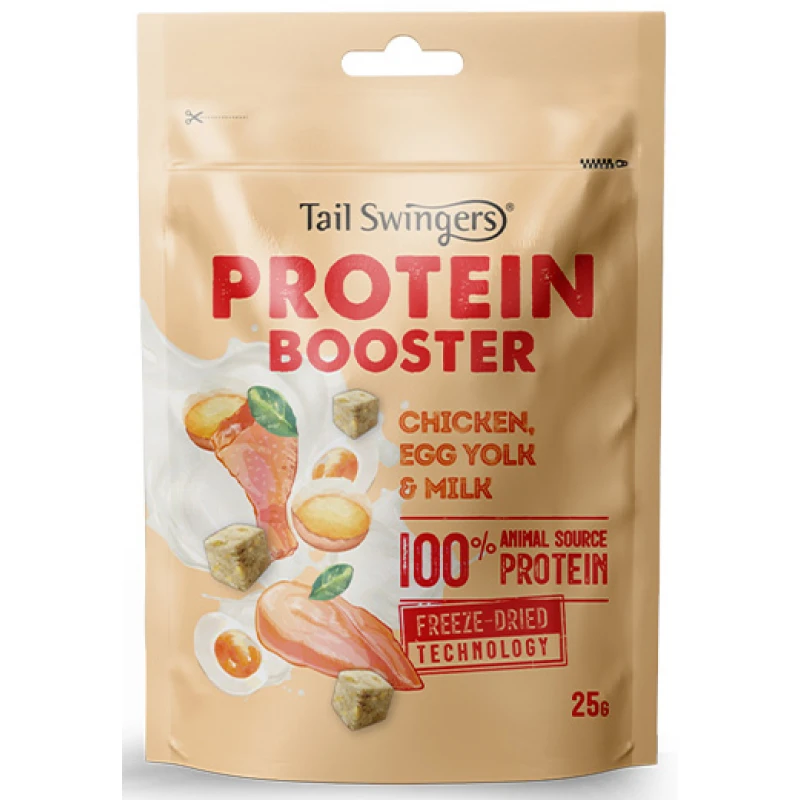 Συμπλήρωμα Διατροφής Tailswingers F.D. Protein Booster Chicken, Egg Yolk & Milk 25gr Σκύλοι Συμπλήρωμα Διατροφής Tailswingers F.D. Protein Booster Chicken, Egg Yolk & Milk 25gr Σκύλοι