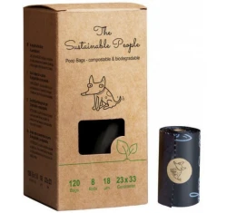 The Sustainable People 100% Βιοδιασπώμενα Σακουλάκια Περιττωμάτων 120τμχ The Sustainable People 100% Βιοδιασπώμενα Σακουλάκια Περιττωμάτων 120τμχ