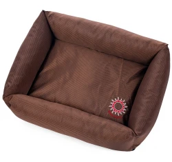 Κρεβατάκι Σκύλου Corfu (με Θερμή & Ψυχρή Όψη) Large 90 x 60 x14cm Μπρονζέ