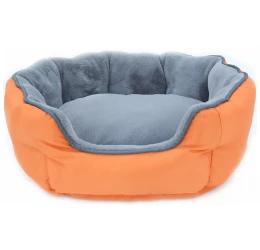 Κρεβατάκι Σκύλου Santorini (με Θερμή & Ψυχρή Όψη) XLarge 120 x 80 x 24cm Γκρι - Πορτοκαλί Κρεβατάκι Σκύλου Santorini (με Θερμή & Ψυχρή Όψη) XLarge 120 x 80 x 24cm Γκρι - Πορτοκαλί