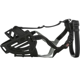 Φίμωτρο Σκύλου Trixie Muzzle Flex Medium - Large Μαύρο Φίμωτρο Σκύλου Trixie Muzzle Flex Medium - Large Μαύρο