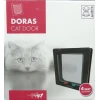 Πόρτα Γάτας M-Pets 4 Κατευθύνσεων  με τούνελ 19x20cm καφέ ΓΑΤΕΣ