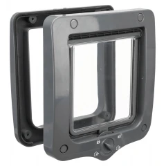 Πόρτα Γάτας Trixie 4 Κατευθύνσεων 20x22cm Γκρι Πόρτα Γάτας Trixie 4 Κατευθύνσεων 20x22cm Γκρι
