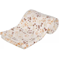 Κουβέρτα Σκύλου Trixie Lingo Fleece  150 x 100cm Λευκό/Μπεζ Κουβέρτα Σκύλου Trixie Lingo Fleece  150 x 100cm Λευκό/Μπεζ