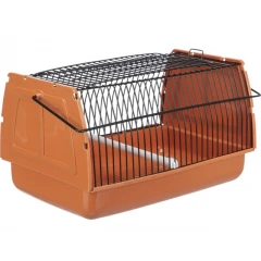 Κλουβί Μεταφοράς Trixie για Μικρά Πτηνά & Μικρά Ζώα 30 x 18 x 20cm Πορτοκαλί