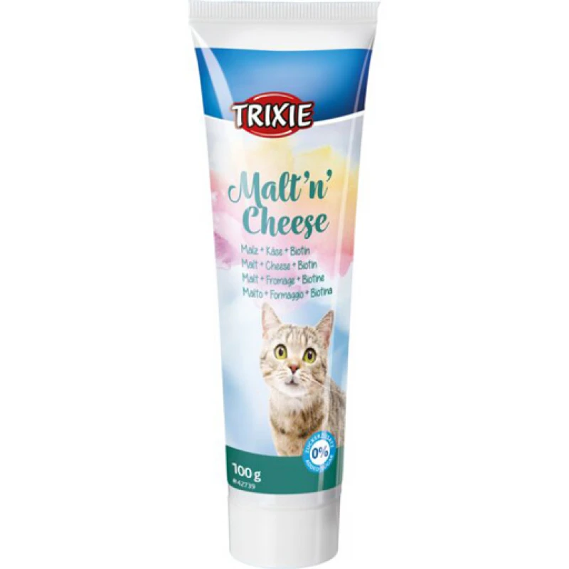 Λιχουδιά Γάτας Malt'n'Cheese Anti-Hairball Πάστα κατά των Τριχόμπαλων 100gr Γάτες Λιχουδιά Γάτας Malt'n'Cheese Anti-Hairball Πάστα κατά των Τριχόμπαλων 100gr Γάτες