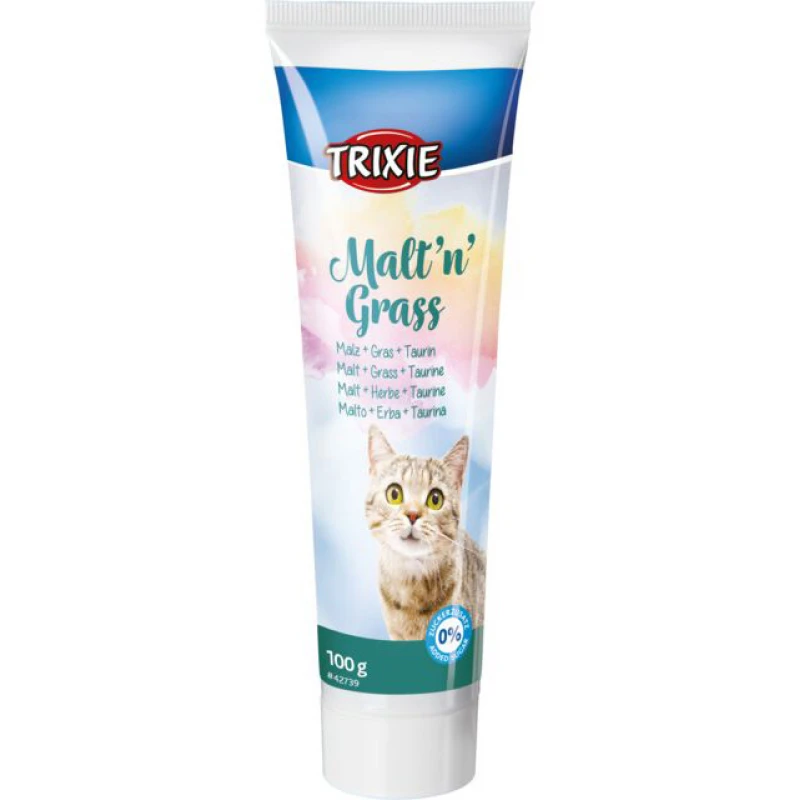Λιχουδιά Γάτας Malt'n'Grass Anti-Hairball Πάστα κατά των Τριχόμπαλων 100gr Γάτες Λιχουδιά Γάτας Malt'n'Grass Anti-Hairball Πάστα κατά των Τριχόμπαλων 100gr Γάτες