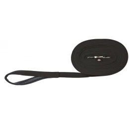 Οδηγός-λουρί Για Εκπαίδευση Trixie Tracking Πλακέ 10m / 20mm Μαύρο Οδηγός-λουρί Για Εκπαίδευση Trixie Tracking Πλακέ 10m / 20mm Μαύρο