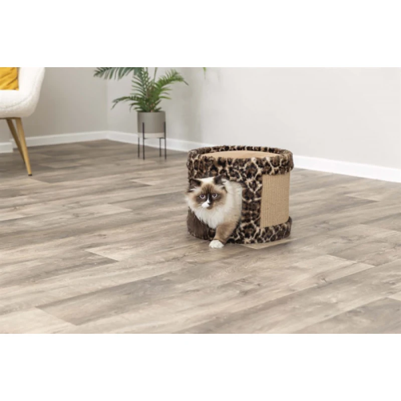 Ονυχοδρόμιο - Φωλιά Γάτας Trixie Leo 38x30cm Καφέ Γάτες