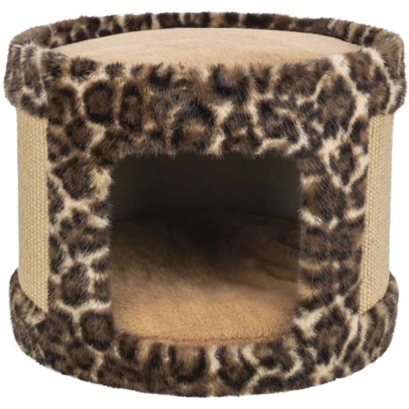 Ονυχοδρόμιο - Φωλιά Γάτας Trixie Leo 38x30cm Καφέ Γάτες
