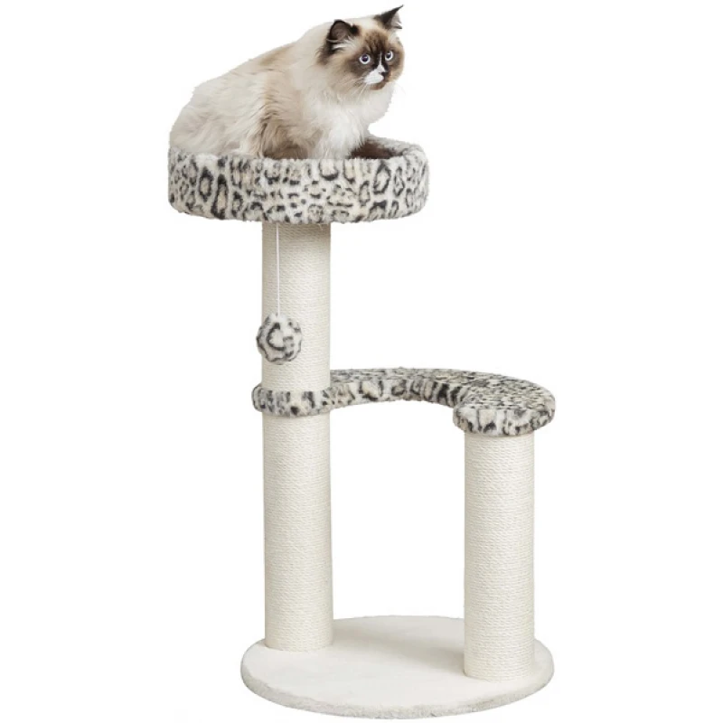 Ονυχοδρόμιο Γάτας Trixie Leo 82cm Κρεμ Γάτες