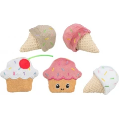 Παιχνίδι Γάτας Trixie Ice Cream - Cupcake με Catnip 7cm 1τμχ