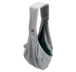 Σάκος Μεταφοράς Σκύλου Μπροστινός Trixie Front Carrier 22x20x60cm Γκρι - Πράσινο