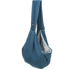 Σάκος Μεταφοράς Σκύλου Μπροστινός Trixie Front Carrier 22x20x60cm Μπλε - Γκρι