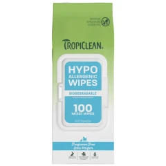 Μαντηλάκια Καθαρισμού Tropiclean Hypoallergenic 100 τμχ Μαντηλάκια Καθαρισμού Tropiclean Hypoallergenic 100 τμχ