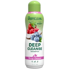 Tropiclean Berry & Coconut Deep Clean Shampoo 591ml Tropiclean Berry & Coconut Deep Clean Shampoo 591ml