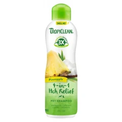 Tropiclean Endurascent Pineapple 4 in 1 Itch Relief Shampoo 592ml