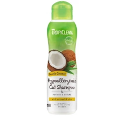 Tropiclean Gentle Coconut Hypoallergenic Cat & Kitten Shampoo 355ml Tropiclean Gentle Coconut Hypoallergenic Cat & Kitten Shampoo 355ml