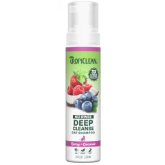 Tropiclean Σαμπουάν Στεγνού Καθαρισμού Μούρα και καρύδα 220ml