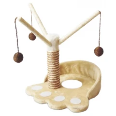 Γατόδεντρο - Παιχνίδι Uniq Yeti με Καρουζέλ 38x36x32cm Μπεζ Γατόδεντρο - Παιχνίδι Uniq Yeti με Καρουζέλ 38x36x32cm Μπεζ