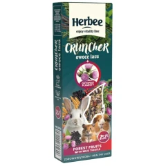 Herbee Cruncher Sticks για Τρωκτικά και Κουνέλια με Φρούτα του Δάσους & Γαϊδουράγκαθο 115gr (2τμχ)