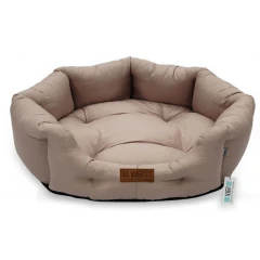 Κρεβατάκι Σκύλου και Γάτας V.I.Pets Royal Cotton Aloe Vera 3D Νο1 Beige 50x50cm Κρεβατάκι Σκύλου και Γάτας V.I.Pets Royal Cotton Aloe Vera 3D Νο1 Beige 50x50cm