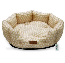 Κρεβατάκι Σκύλου και Γάτας V.I.Pets Royal Cotton Stars Νο1 Yellow 50x50cm Κρεβατάκι Σκύλου και Γάτας V.I.Pets Royal Cotton Stars Νο1 Yellow 50x50cm