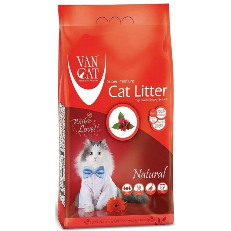 VAN CAT SUPER WHITE CLASSIC 15KG (ΨΙΛΗ) ΓΑΤΕΣ