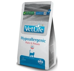 Vet Life Hypoallergenic Pork and Potato Γάτας 1,5kg Vet Life Hypoallergenic Pork and Potato Γάτας 1,5kg