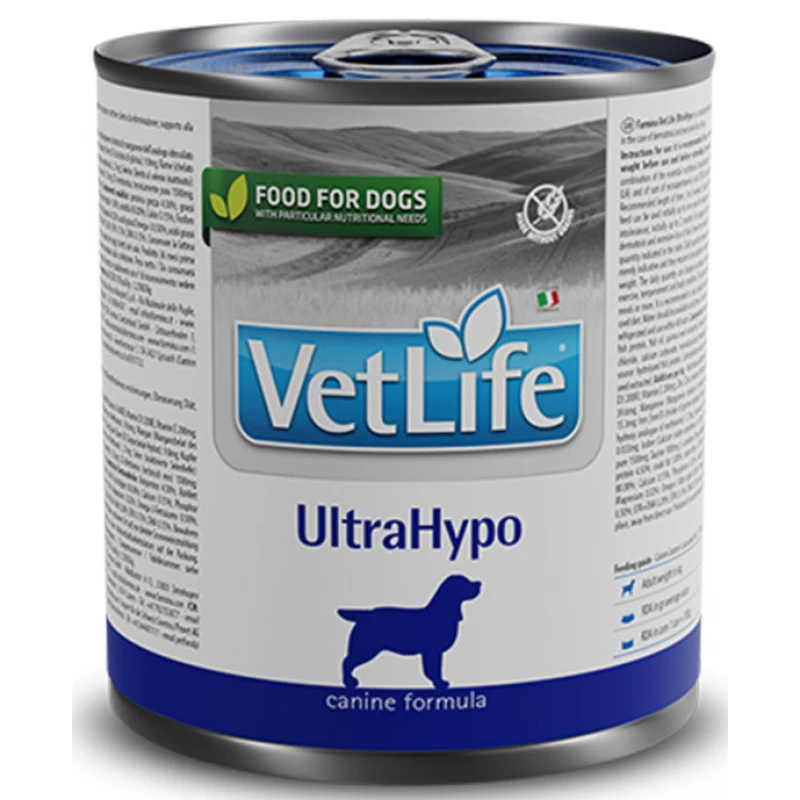 Vet Life Ultra Hypo Wet Food Dog 300gr ΣΚΥΛΟΙ