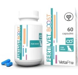 Vetapro Fertilvet Boost 60 κάψουλες για τη Γονιμότητα για Σκύλους Vetapro Fertilvet Boost 60 κάψουλες για τη Γονιμότητα για Σκύλους