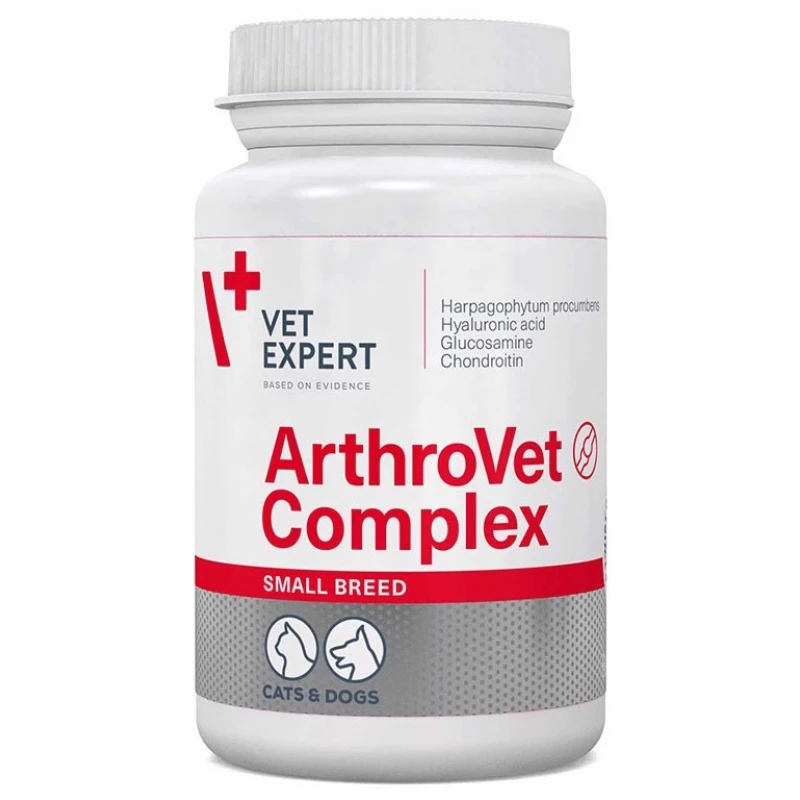 ArthroVet Complex HA (60 δισκία) Twist Off για τις αρθρώσεις για μικρόσωμα σκυλάκια και γάτες  ΣΥΜΠΛΗΡΩΜΑΤΑ ΔΙΑΤΡΟΦΗΣ & ΒΙΤΑΜΙΝΕΣ ΣΚΥΛΟΥ