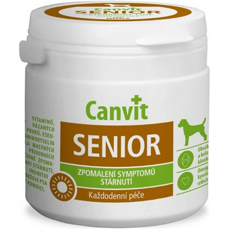 Canvit Senior Συμπλήρωμα Διατροφής για Ηλικιωμένους Σκύλους 100 Δισκία ΣΚΥΛΟΙ
