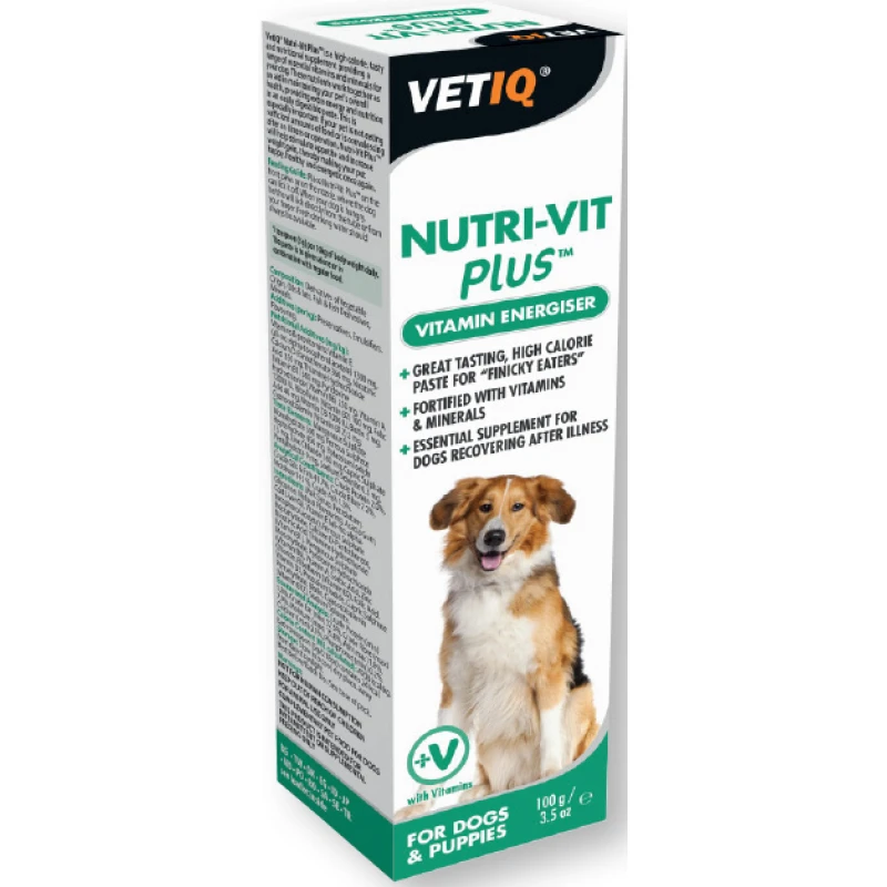 Συμπλήρωμα Διατροφής για Σκύλους VETIQ Nutri-Vit Plus 100gr ΣΚΥΛΟΙ