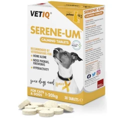 Συμπλήρωμα Διατροφής Σκύλου και Γάτας Vetiq Serene-UM 30 Δισκία Συμπλήρωμα Διατροφής Σκύλου και Γάτας Vetiq Serene-UM 30 Δισκία