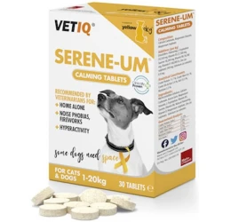 Συμπλήρωμα Διατροφής Σκύλου και Γάτας Vetiq Serene-UM 30 Δισκία
